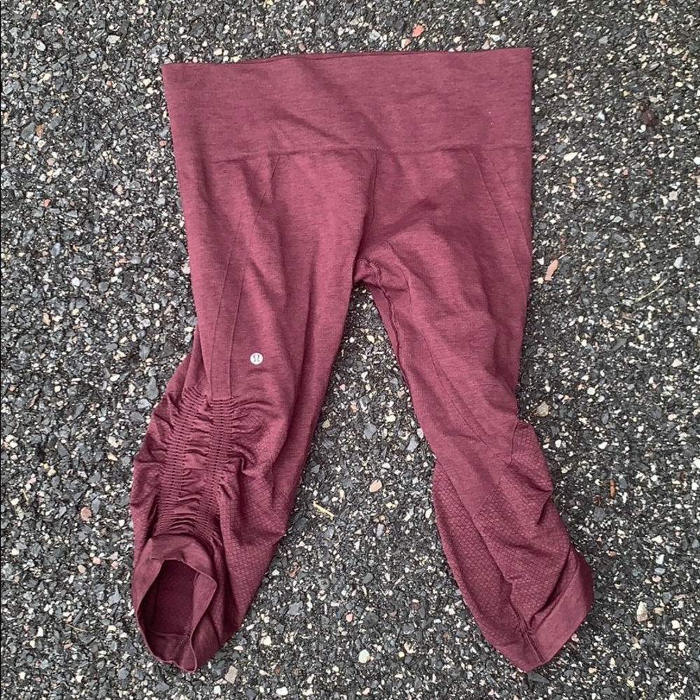 Lululemon Eggplant Purple Cropped Pants